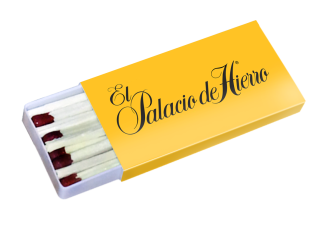 Cajita promocional con cerillos