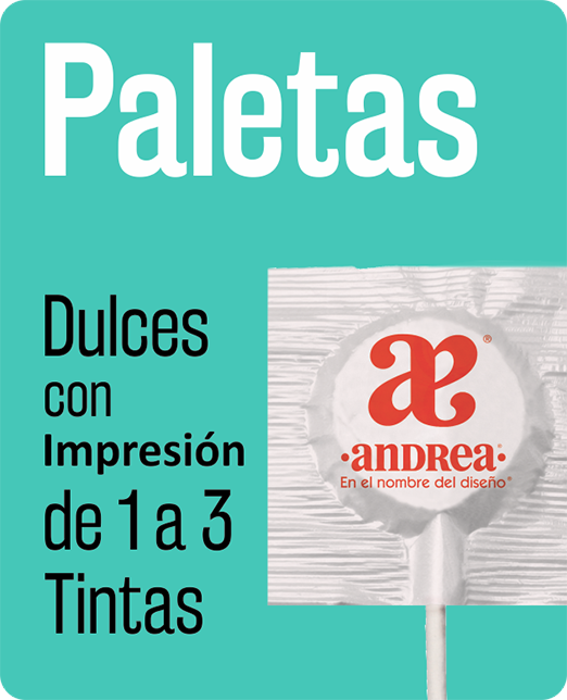 Paletas con publicidad